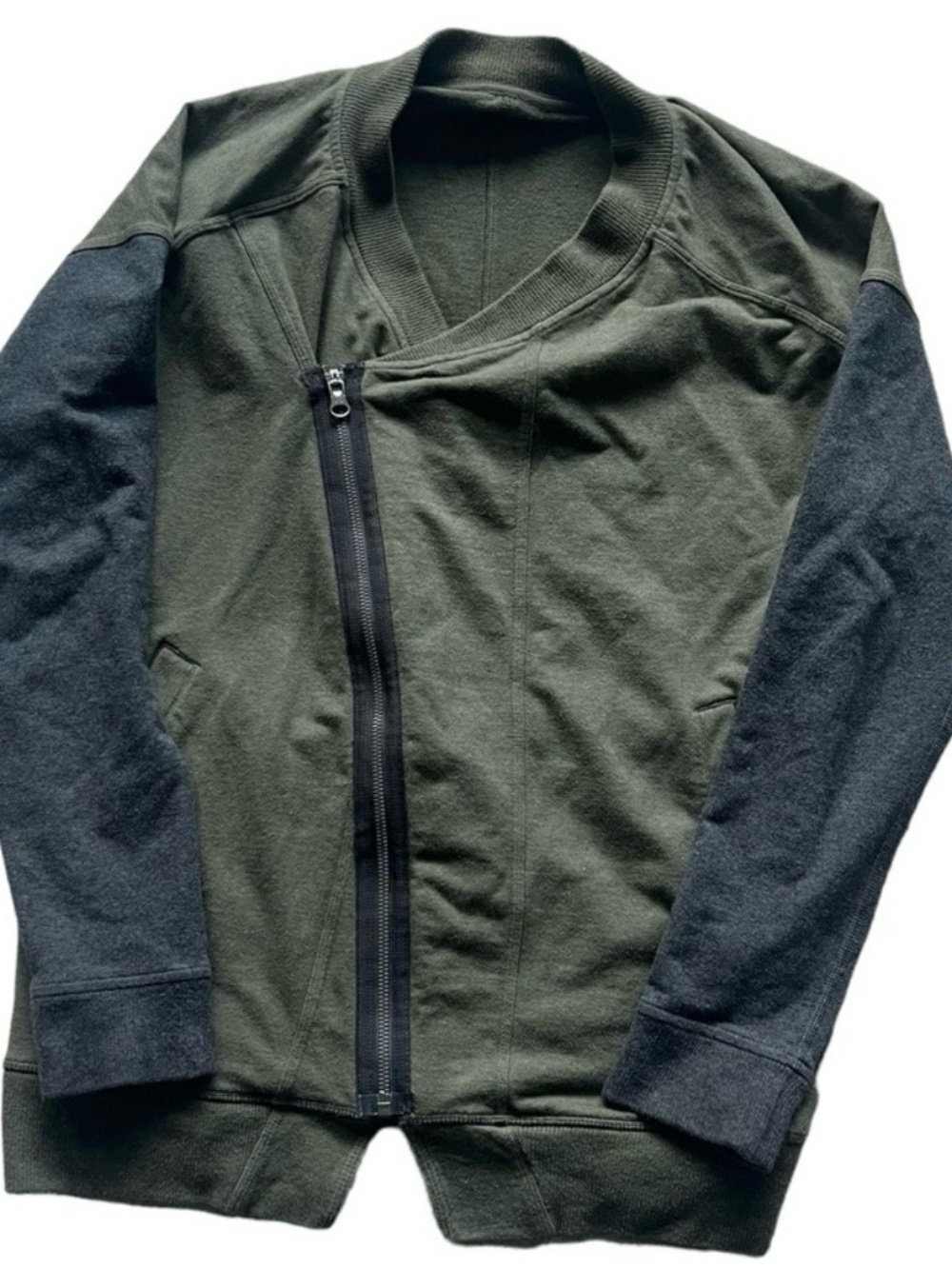 Lululemon Mula Bundle Wrap - Heathered Fatigue Green Gray Size 6 - Picture 11 of 15